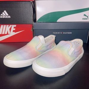 Old Navy Girls Rainbow Slip On Sneakers